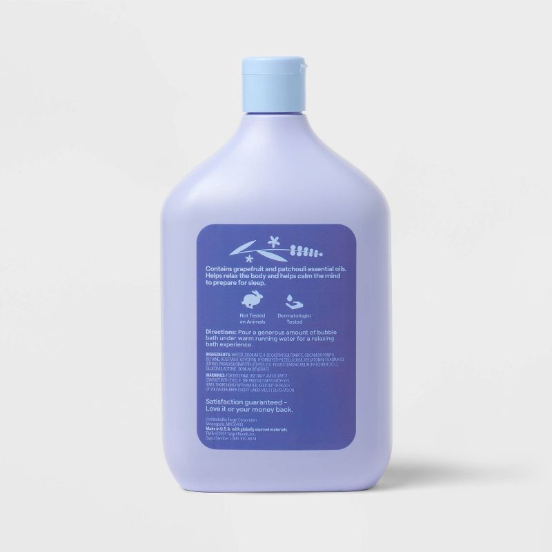 slide 3 of 3, Relaxing Foaming Bubble Bath - Moonlight Jasmine Scent with Melatonin - 34oz - up&up™, 34 oz