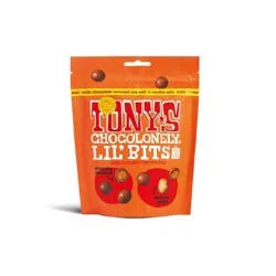 Tony's Chocolonely Lil'Bits Milk Chocolate Caramel Sea Salt and Cookie Mix - 4oz