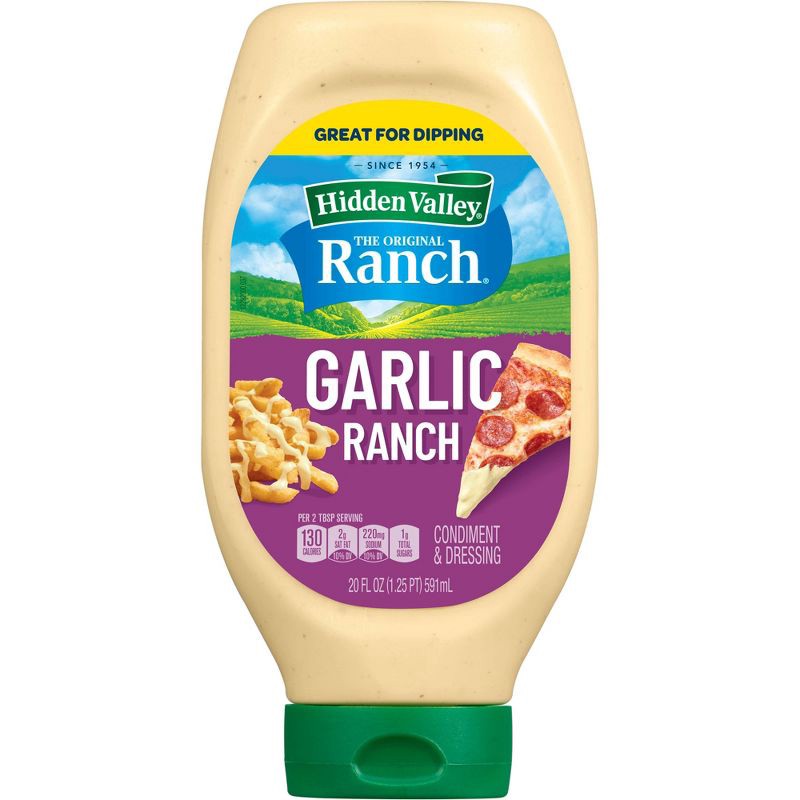 slide 10 of 10, Hidden Valley Garlic Ranch - 20 fl oz, 20 fl oz