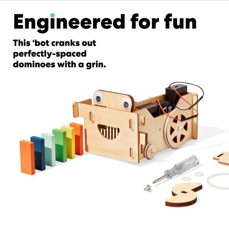 slide 5 of 7, KiwiCo Domino Machine: Educational Science & Engineering Toy for Creative Thinking, 1 ct
