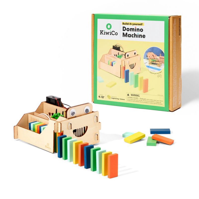 slide 1 of 7, KiwiCo Domino Machine: Educational Science & Engineering Toy for Creative Thinking, 1 ct