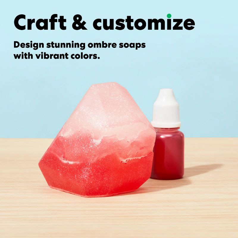 slide 5 of 7, KiwiCo Crystal Ombre Soapmaking: DIY Craft Activity Kit with Decorative Accessories, 1 ct