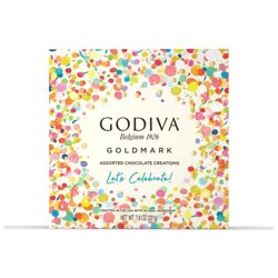 Godiva Celebrations Birthday Cake Candy Giftbox - 7.8oz/18pc