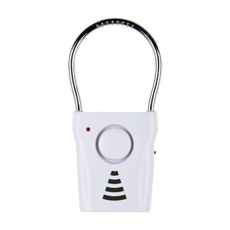 slide 1 of 8, Sabre Door Handle Alarm: Portable Home Security Sensor, Battery Operated, Alerts on Forced Entry, No Assembly Required, 1 ct