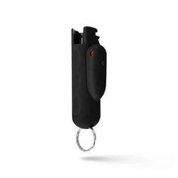 Guard Dog Security AccuFire 2 Pepper Spray with Laser Assist SnapShot Release 16' Distance Black: Keychain, Camping, Women