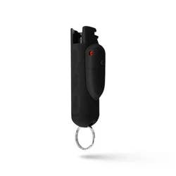 Guard Dog Security AccuFire 2 Pepper Spray with Laser Assist SnapShot Release 16' Distance Black: Keychain, Camping, Women