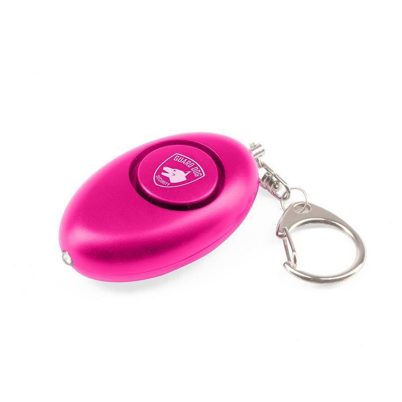 slide 2 of 8, Guard Dog Security on The Go Protection Set Keychain Pepper Spray with Keychain Alarm and LED Light Pink: Personal Safety for Women, 1 ct