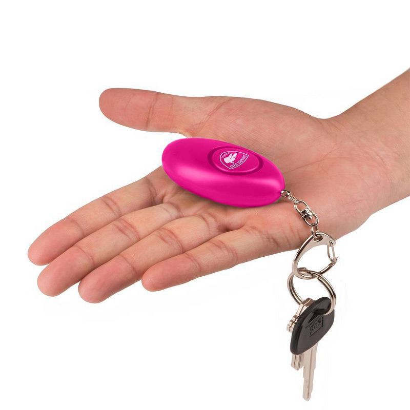 slide 6 of 8, Guard Dog Security on The Go Protection Set Keychain Pepper Spray with Keychain Alarm and LED Light Pink: Personal Safety for Women, 1 ct