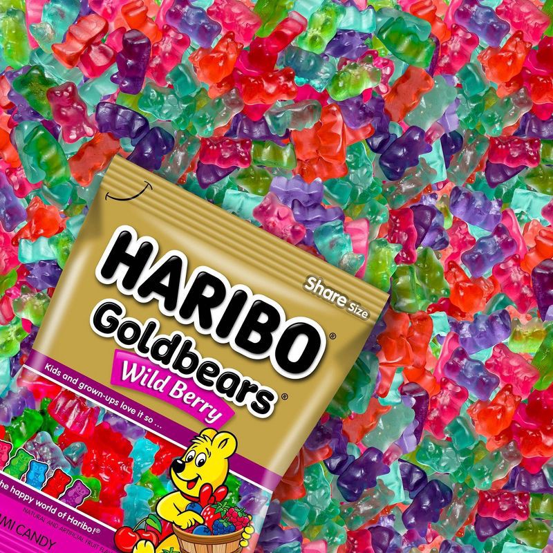 slide 3 of 4, Haribo Wildberry Goldbears Gummy Candy - 8oz, 8 oz