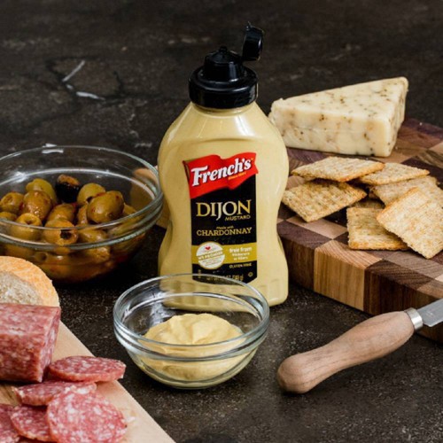 slide 6 of 11, French's Honey Dijon Mustard With Chardonnay, 12 oz