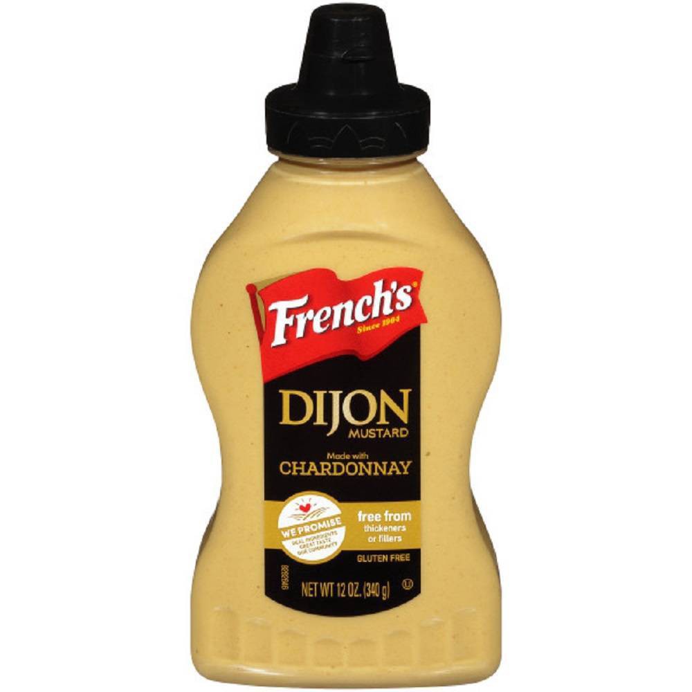 slide 1 of 11, French's Honey Dijon Mustard With Chardonnay, 12 oz