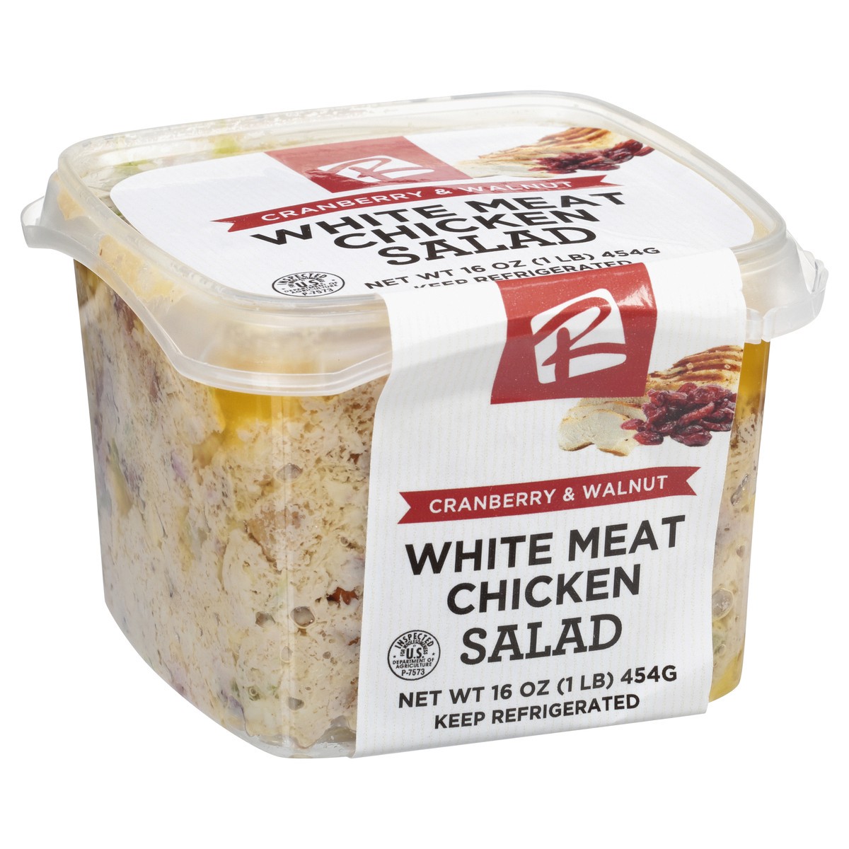 slide 13 of 13, Roche Bros. Cranberry Walnut Chicken Salad, 16 oz
