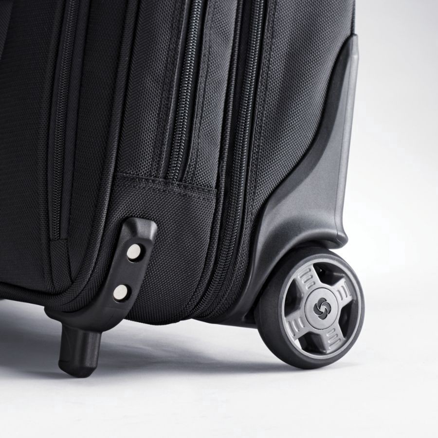 slide 6 of 6, Samsonite Wheeled Business Case, Black, 13 in x 17 in x 6 1/2 in