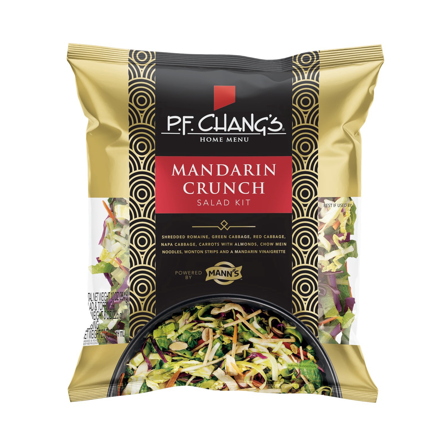 slide 1 of 1, P.F. Chang's Salad Kit, Mandarin Crunch, 10 oz