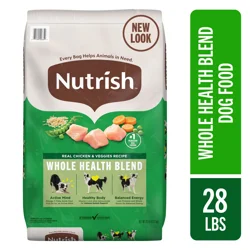 Rachael Ray Nutrish Chicken & Veggies Recipe Dry Dog Food 28 lb Bag