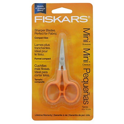 slide 1 of 2, Fiskars Mini Scissors 4 Inch, 1 ct