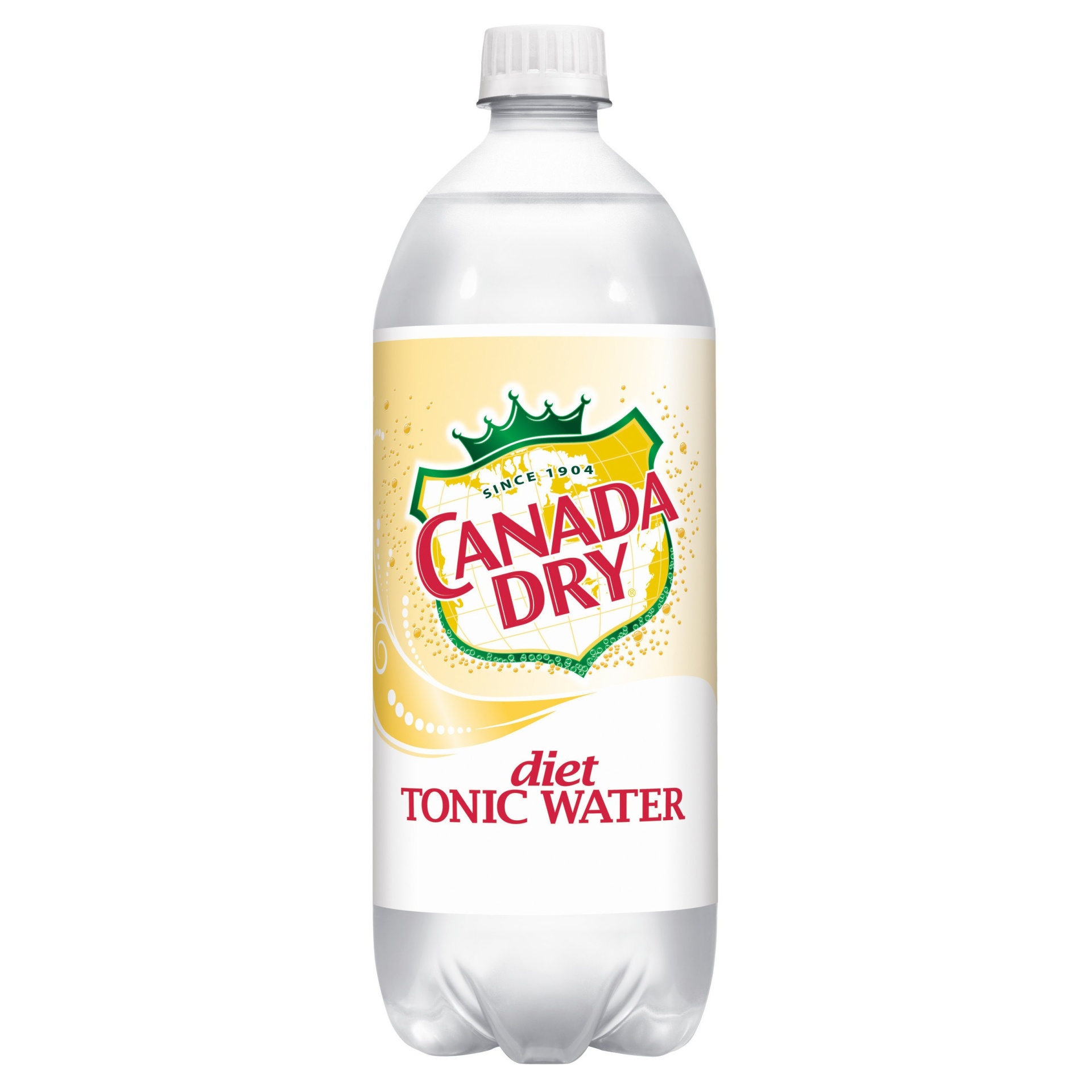 slide 1 of 2, Diet Canada Dry Tonic Water Bottle, 1 liter