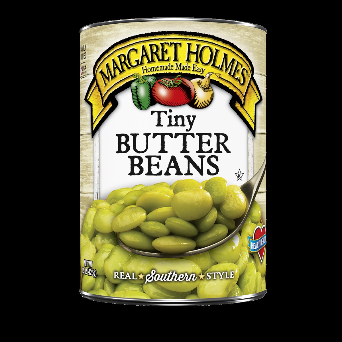 slide 2 of 5, Margaret Holmes Tiny Butter Beans, 15 oz