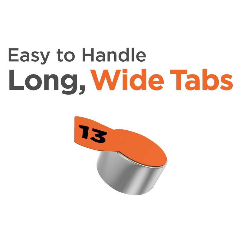 slide 6 of 8, Rayovac Hearing Aid Battery Size 13 24pk - Orange: 1.45V, 72mAh, Single-Use, 24 ct