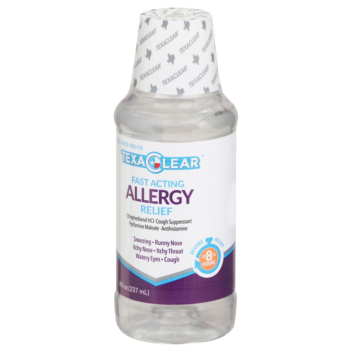 slide 2 of 11, Texa Clear Fast Acting Allergy Relief 8 oz, 8 oz