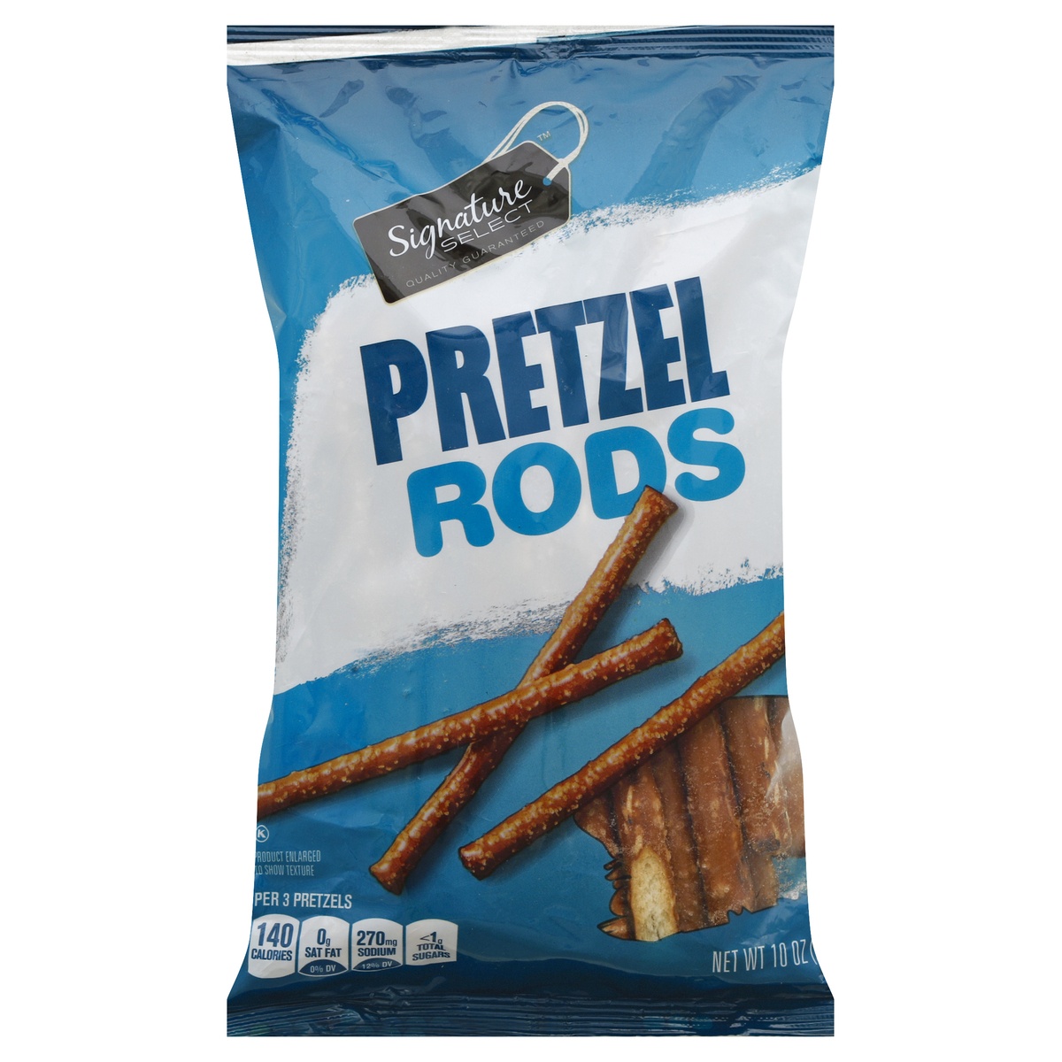 slide 1 of 1, Signature Select Pretzel Rods 10 oz, 1 ct