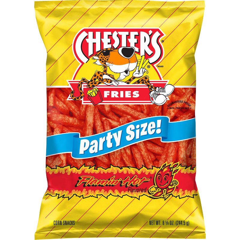 slide 1 of 4, Chester's Hot Fries Party Size - 8.625oz, 8.625 oz