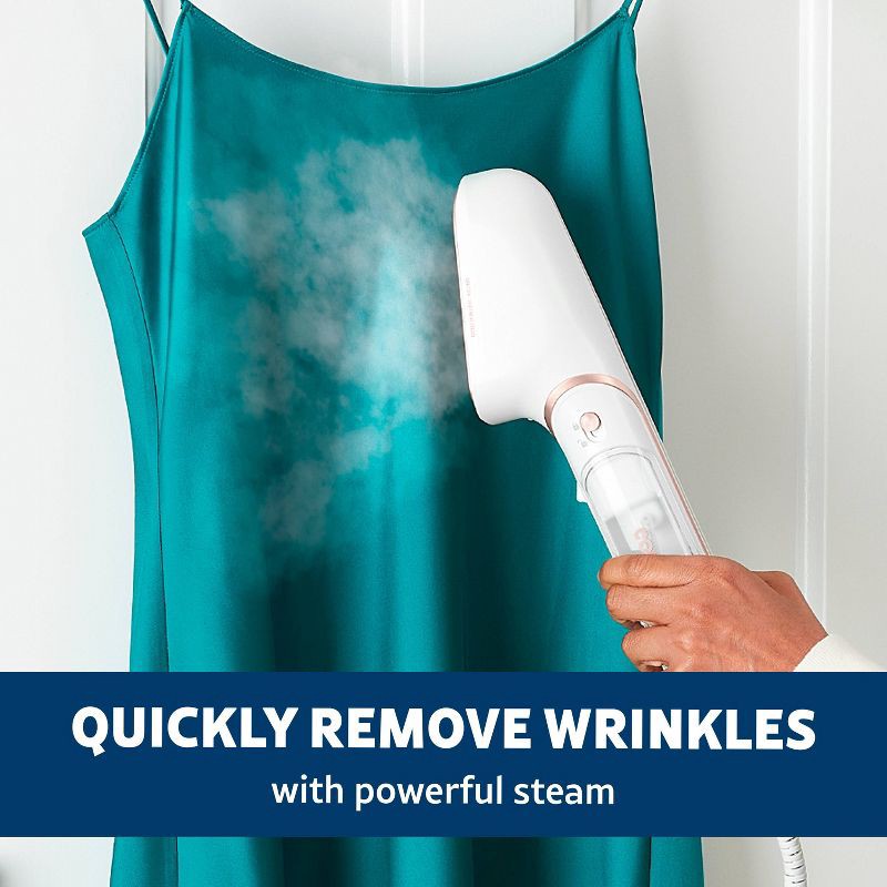 slide 3 of 22, Conair Steam Stylist: Handheld Garment Steamer for Clothing, Travel, 1000W, Detachable Water Tank, 5 Min Steam Time, 1 ct