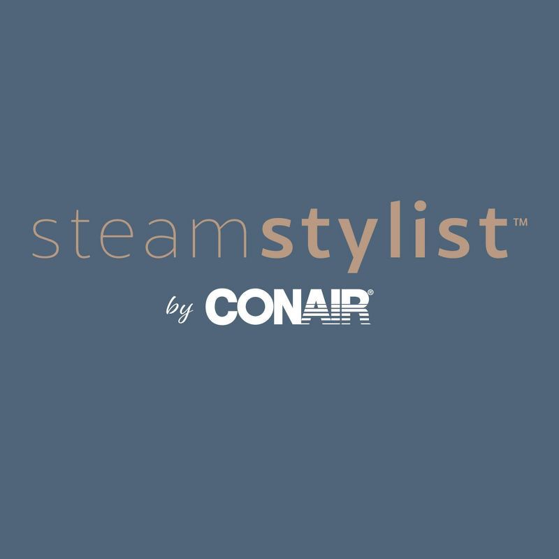 slide 20 of 22, Conair Steam Stylist: Handheld Garment Steamer for Clothing, Travel, 1000W, Detachable Water Tank, 5 Min Steam Time, 1 ct