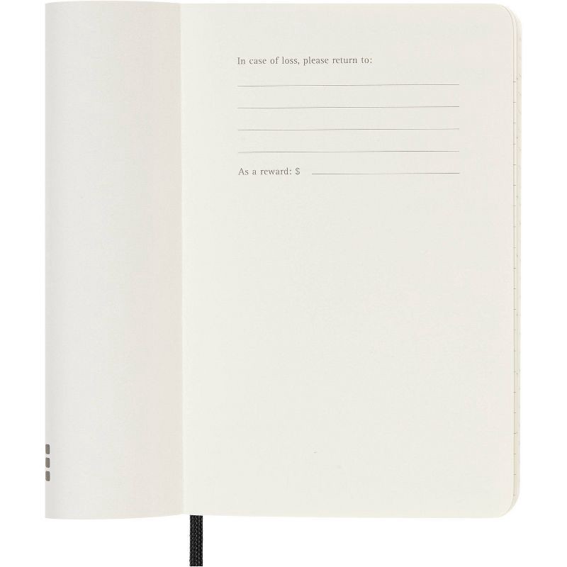 slide 3 of 7, Moleskine 2025 Weekly/Monthly Planner 3.5"x5.5" Pocket Softcover Black: Acid-Free Paper, Elastic Closure, Ribbon Marker, 1 ct