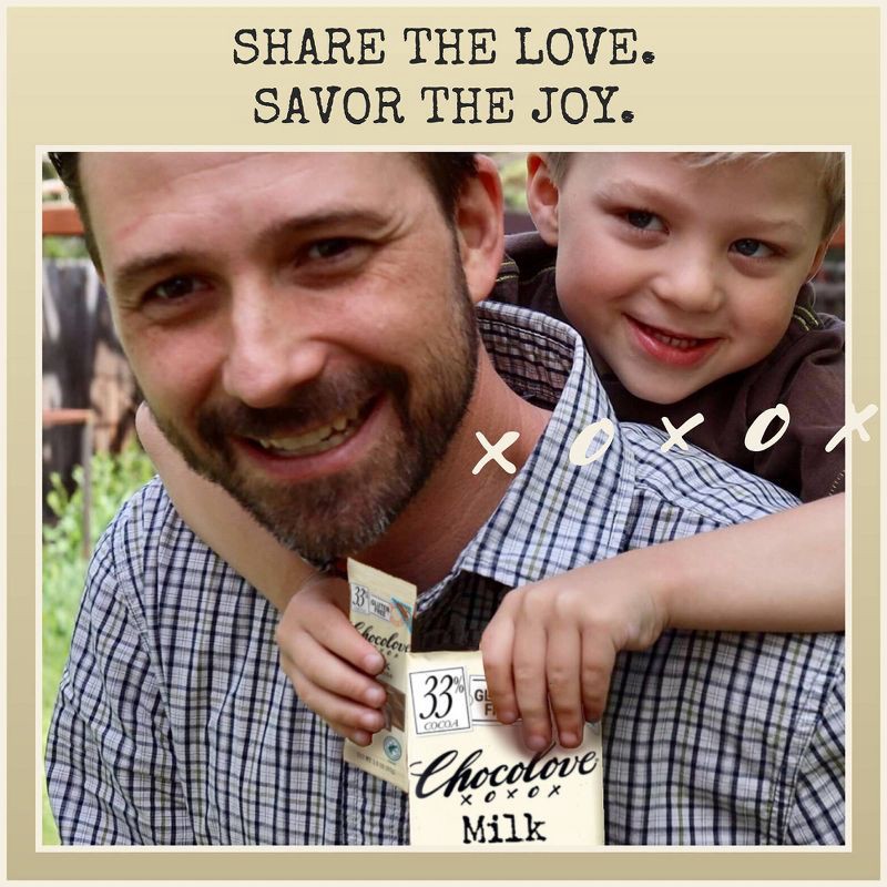 slide 3 of 7, Chocolove Milk Chocolate Candy Bar - 3.2oz, 3.2 oz