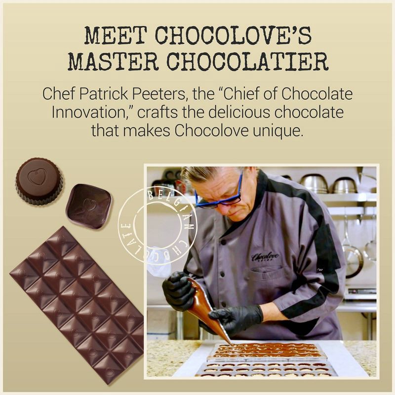 slide 6 of 7, Chocolove Milk Chocolate Candy Bar - 3.2oz, 3.2 oz