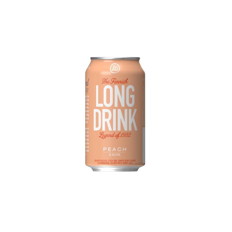 slide 2 of 3, The Finnish Long Drink Peach - 6pk/12 fl oz Cans, 6 ct; 12 fl oz