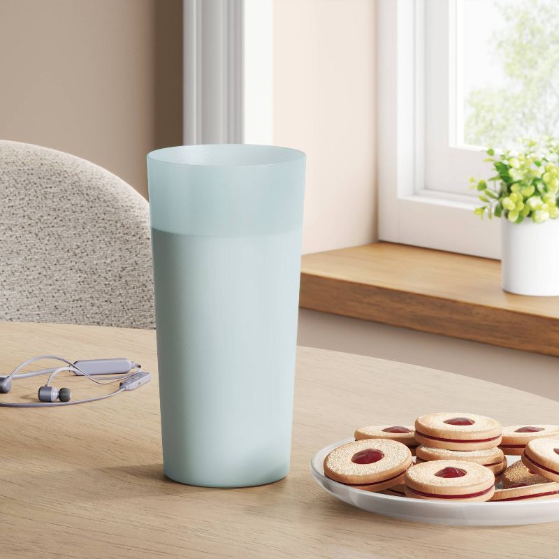 slide 2 of 3, 26 fl oz Plastic Tall Tumbler Mint Green - Room Essentials™, 26 oz