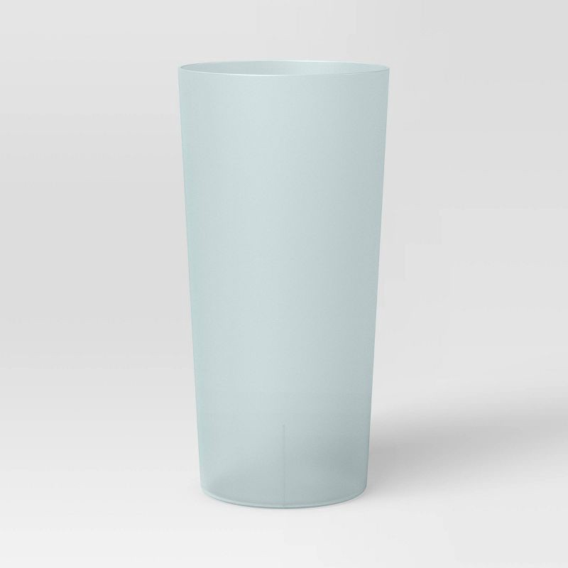 slide 1 of 3, 26 fl oz Plastic Tall Tumbler Mint Green - Room Essentials™, 26 oz