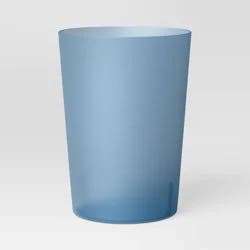 18oz Short Tumbler Blue - Room Essentials™: Reusable Plastic Cup, Microwave & Dishwasher Safe, Back-To-College