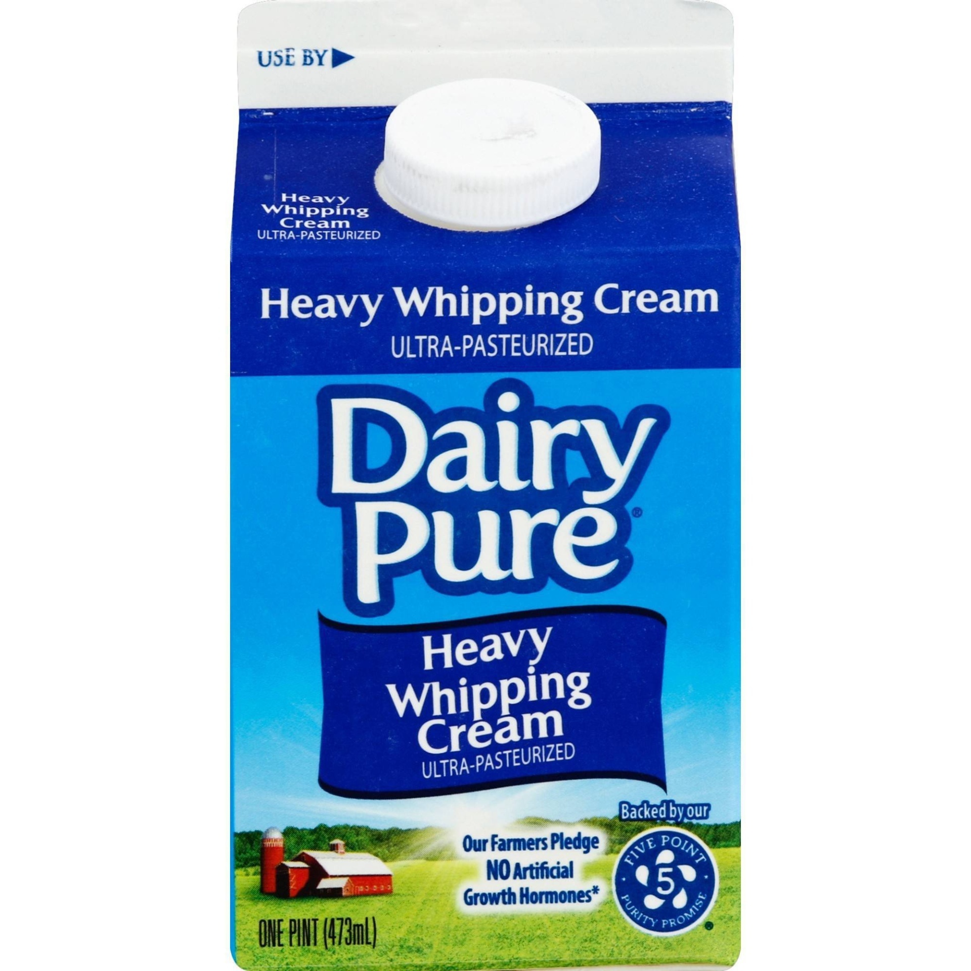 slide 1 of 6, Dairy Pure Heavy Whipping Cream, 1 pint
