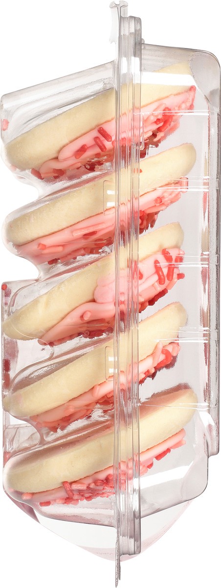 slide 3 of 15, Sweet P's Bake Shop Strawberry Frosting Frosted Sugar Cookies 13.5 oz, 13.5 oz