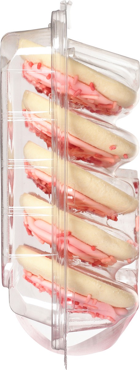 slide 8 of 15, Sweet P's Bake Shop Strawberry Frosting Frosted Sugar Cookies 13.5 oz, 13.5 oz