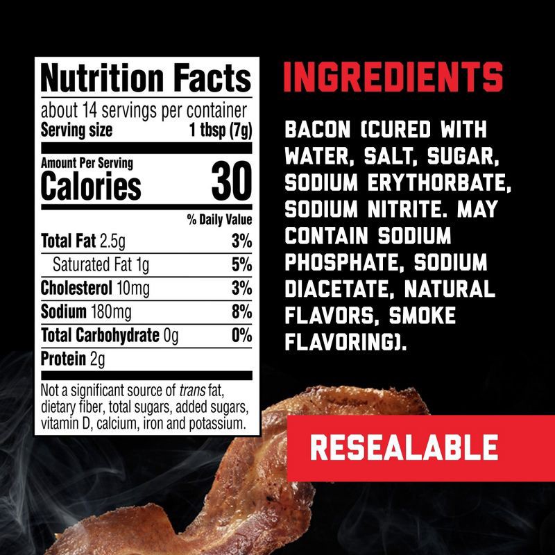slide 8 of 12, Hormel Black Label Chopped Bacon - 3.5oz, 3.5 oz