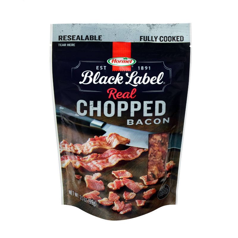slide 1 of 12, Hormel Black Label Chopped Bacon - 3.5oz, 3.5 oz