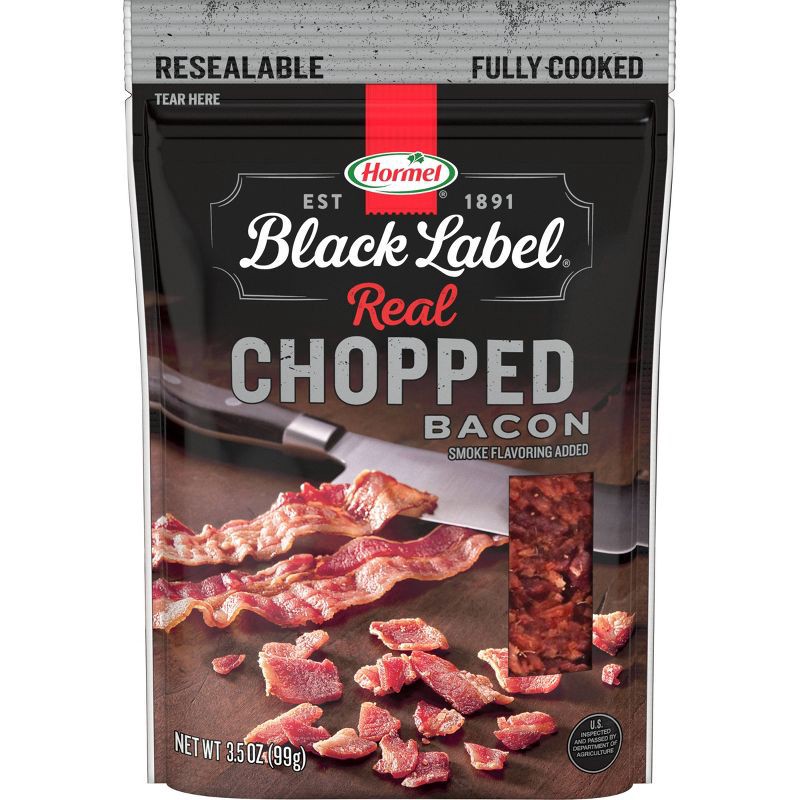 slide 1 of 7, Hormel Black Label Chopped Bacon - 3.5oz, 3.5 oz