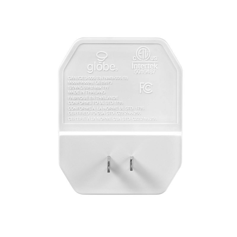 slide 4 of 8, Globe Electric 2pk LED Always on Flat Panel Night Lights, 2 ct