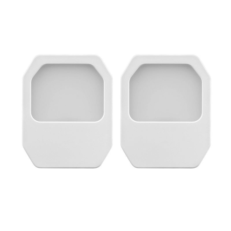 slide 1 of 8, Globe Electric 2pk LED Always on Flat Panel Night Lights, 2 ct