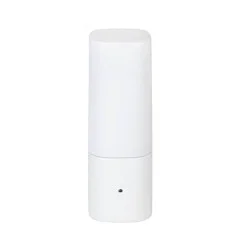 Globe Electric LED Auto On/Off Cylinder Night Light 3000K 5 Lumens: Wall Plug-In, Kids' Novelty, White, No Assembly Required