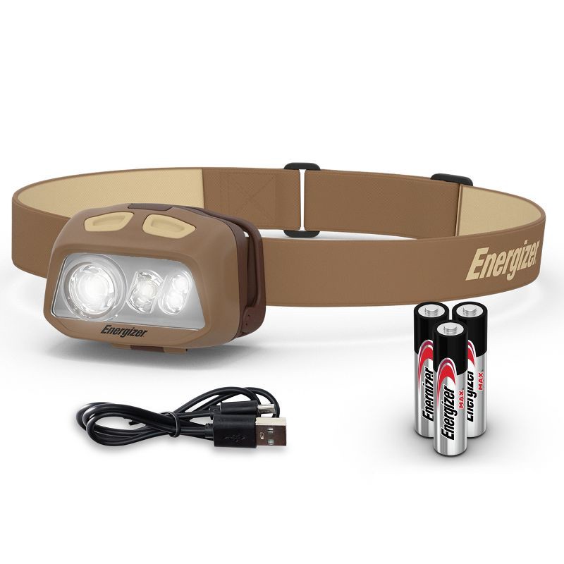 slide 1 of 5, Energizer 575 Lumen Hybrid Powered LED Headlamp, 1 ct