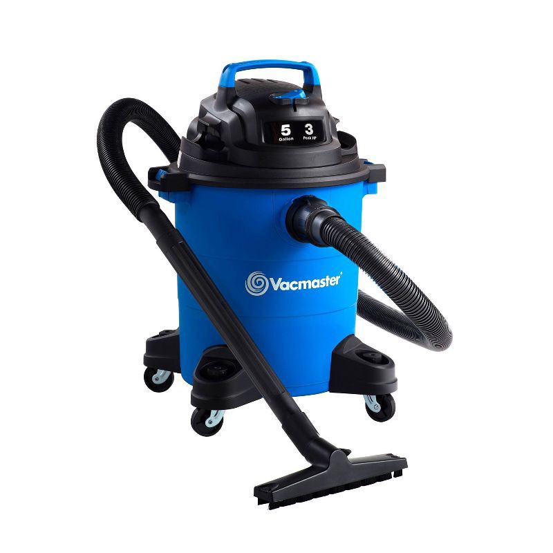 slide 1 of 9, Vacmaster 5gal 3 Peak HP Wet/Dry Vacuum, 5 gal
