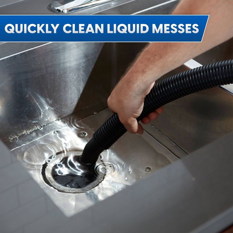 slide 5 of 9, Vacmaster 5gal 3 Peak HP Wet/Dry Vacuum, 5 gal