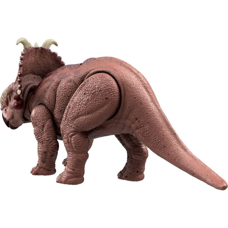 slide 6 of 7, Mattel Jurassic World Wild Roar Pachyrhinosaurus Action Figure, 1 ct