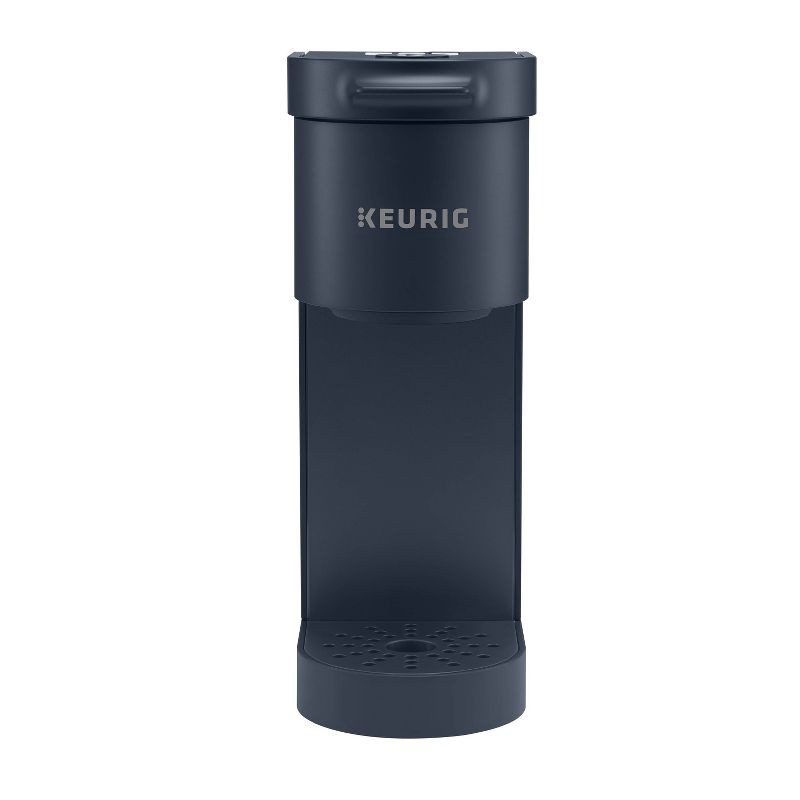 slide 11 of 13, Keurig K-Mini Go Single-Serve K-Cup Pod Coffee Maker Navy: Compact Electric Brewer, 12 oz Capacity, Plastic, Blue, 12 oz