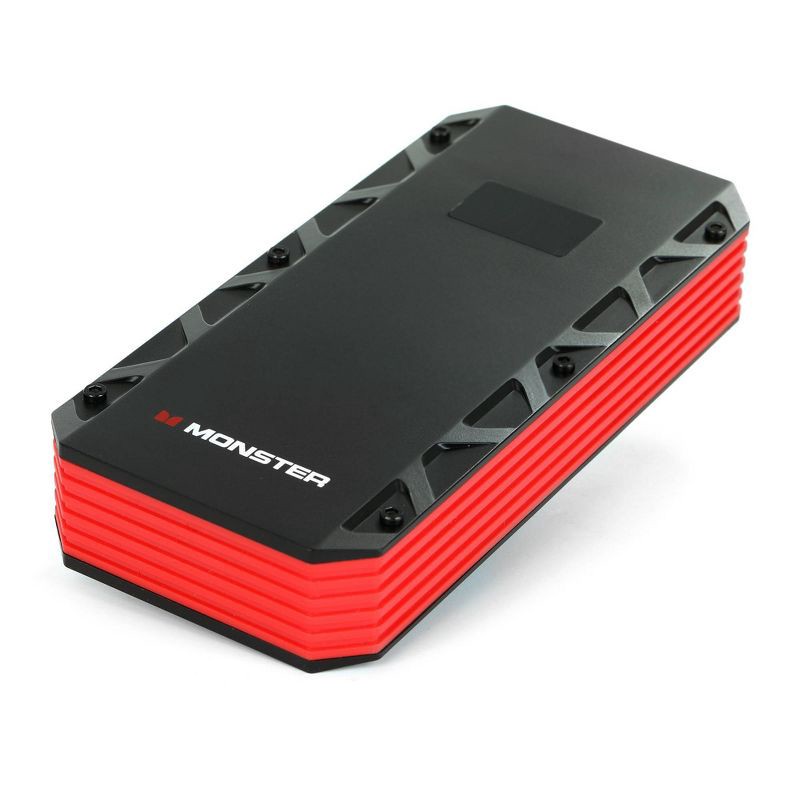 slide 4 of 14, Monster 8000MAH Portable Jump Starter Power Bank and Flashlight, 1 ct